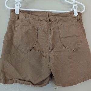 Beige Shorts, Sabrina Lauren, Size 14